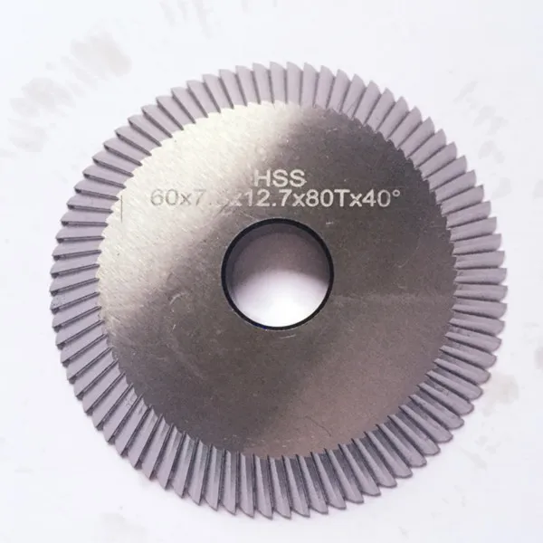 

0010B HSS angle cutter 80 tooth milling cutter replace WENXING 233A 100B key cutting machines Locksmith Supplies [one piece]