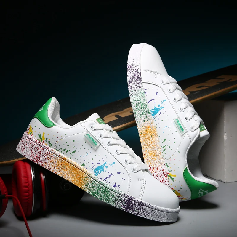 

Female Sneakers Women Fashion Casual Flats Shoes Breathable Comfortable Woman Chaussures Femme Zapatillas Mujer Tenis Feminino