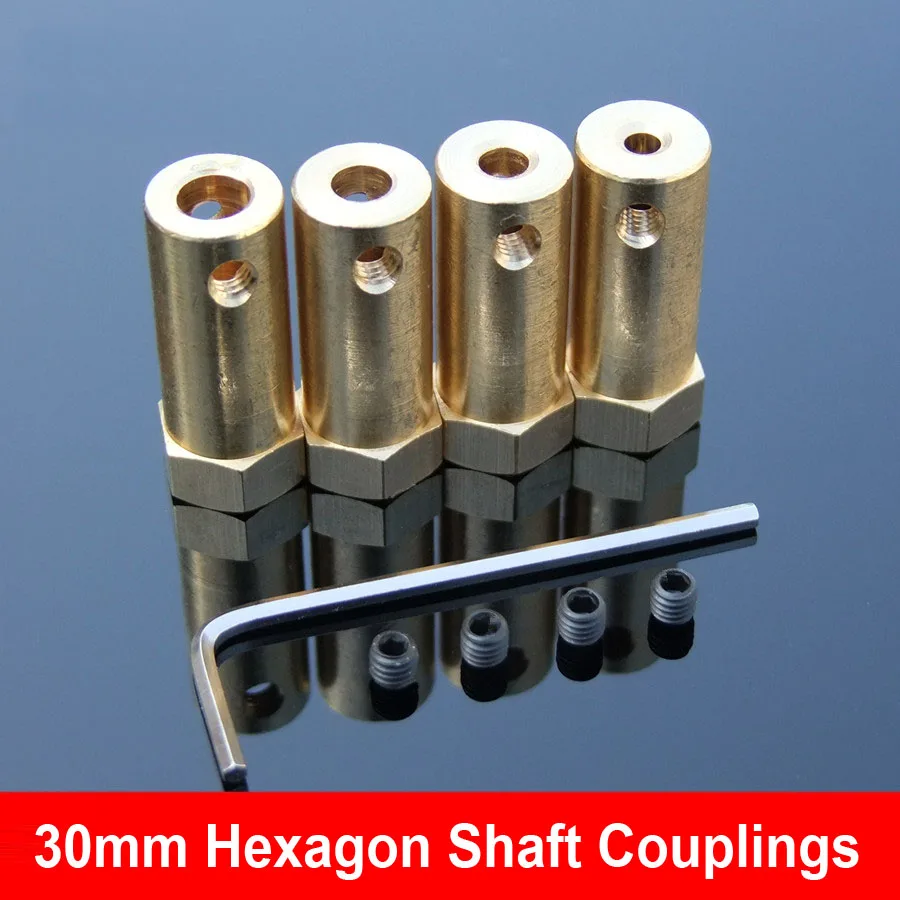 30mm Long Shaft Coupling Dc Motor Shaft Connector Robot Copper Rigid Shaft Couplings Rigid Shaft Couplings Shaft Couplingmotor Shaft Connector Aliexpress