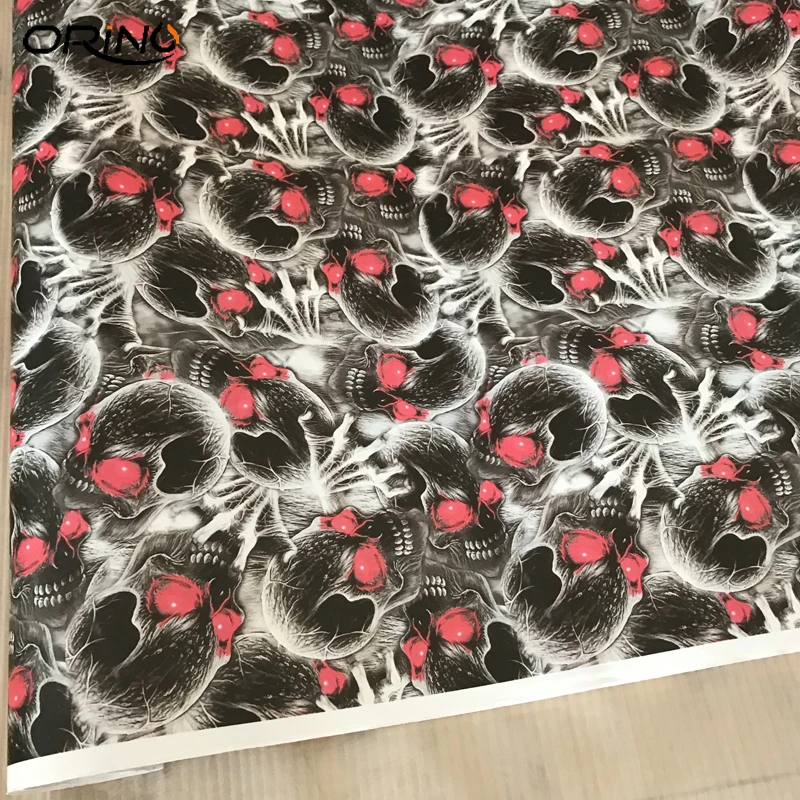 Skull Vinyl Film Car Sticker-15