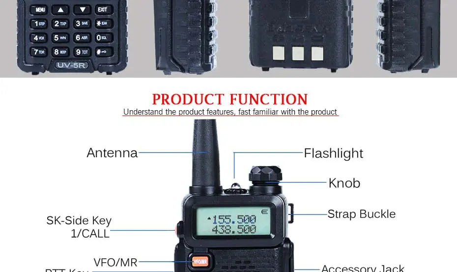 10 шт./лот Baofeng UV 5R двухканальные рации CB радио для 128 канала Dual Band двухстороннее baofeng уф 5r рация для охоты рация баофенг