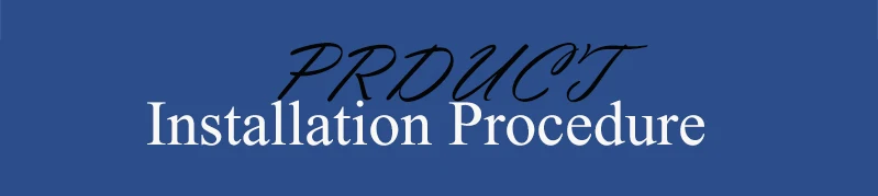 installation procedure2