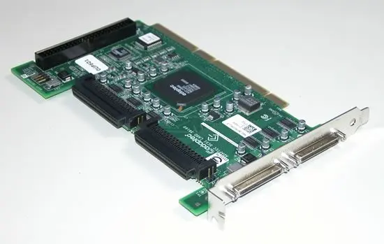 

SCSI Card for UP601 Adaptec 39160 Dual Channel U160 well tested working
