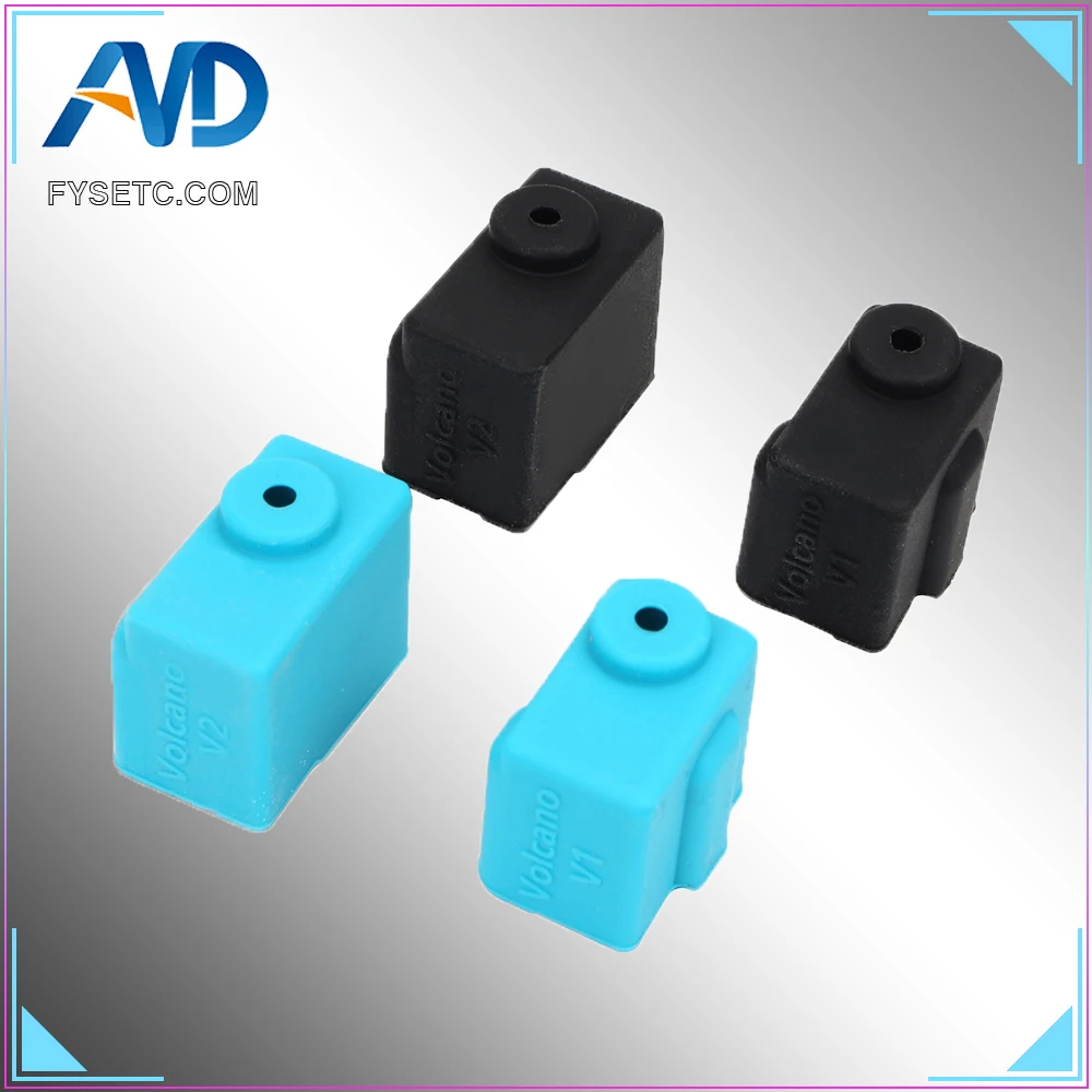 بركان سيليكون جورب أسود أزرق بركان ساخنة كتلة J-رئيس Hotend بودين/مباشرة الطارد كتلة غطاء 3D طابعة جزء بركان سيليكون جورب أسود أزرق بركان ساخنة كتلة J-رئيس Hotend بودين/مباشرة الطارد كتلة غطاء 3D طابعة جزء