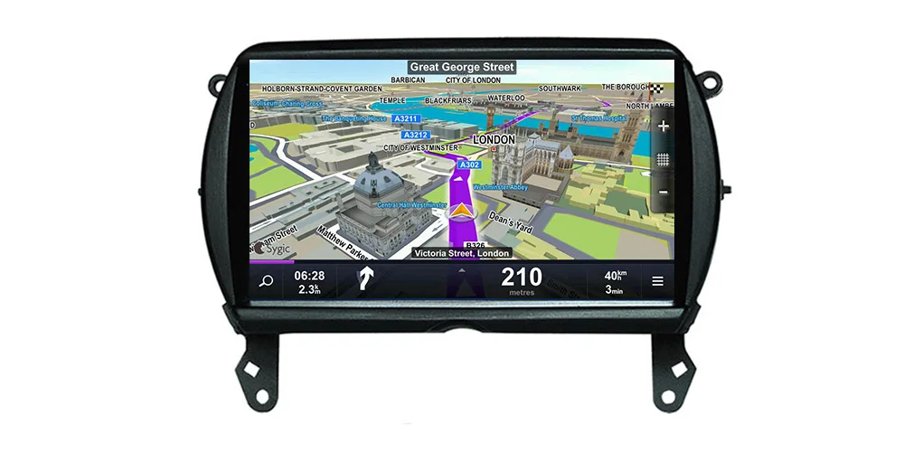 HD экран стерео Android 7,0 Автомобильный gps Navi карта для мини-Люка F55 F56~ стиль мультимедийный плеер Авто Радио