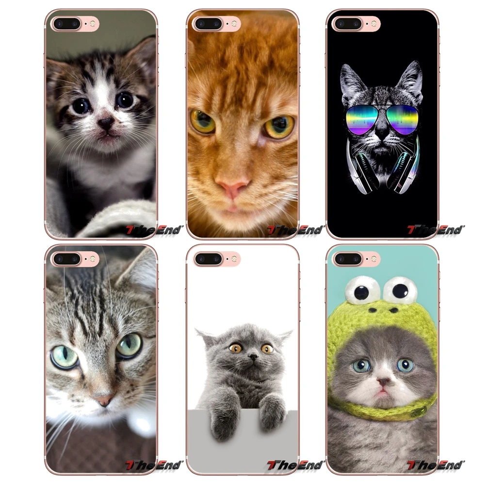 

For Xiaomi Redmi 4 3 3S Pro Mi3 Mi4 Mi4i Mi4C Mi5 Mi5S Mi Max Note 2 3 4 Cover Coque Accessories Phone Shell Covers Cat