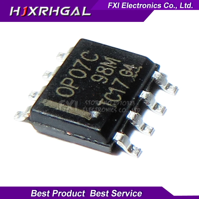 10 шт. OP07CDR SOP8 OP07C SOP OP07 SMD общий операционный усилитель новый оригинальный |