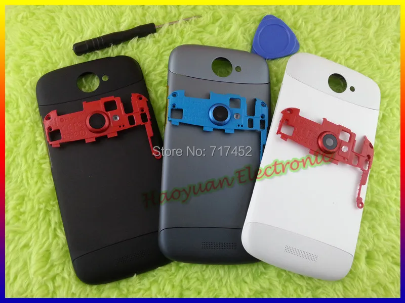  White/Black/Blue Original Full Housing Cover Case Door+Camera Stand +Open Tool FOR HTC One S Z520E G25 Free Shipping 