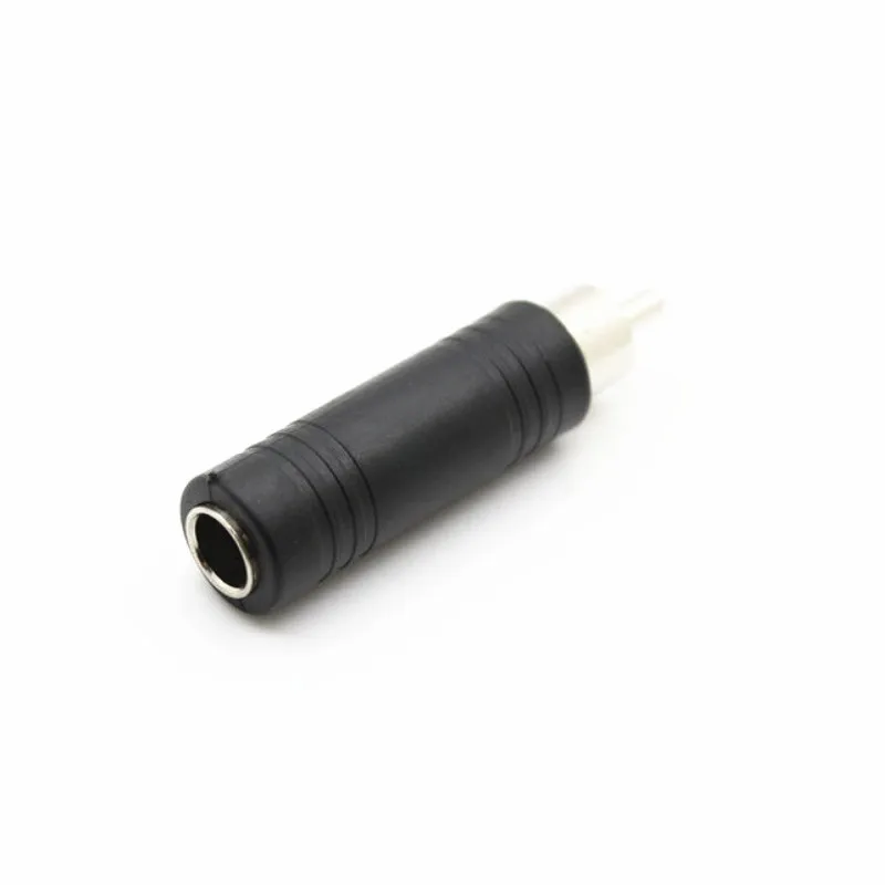Аудиоадаптер со штекером RCA и гнездом 6 35 мм 5 шт./лот|Соединители| |