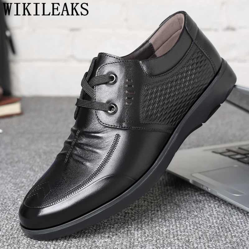 

business shoes men oxford leather mens shoes casual luxury luxury brand mens shoes genuine leather tenis masculino adulto buna