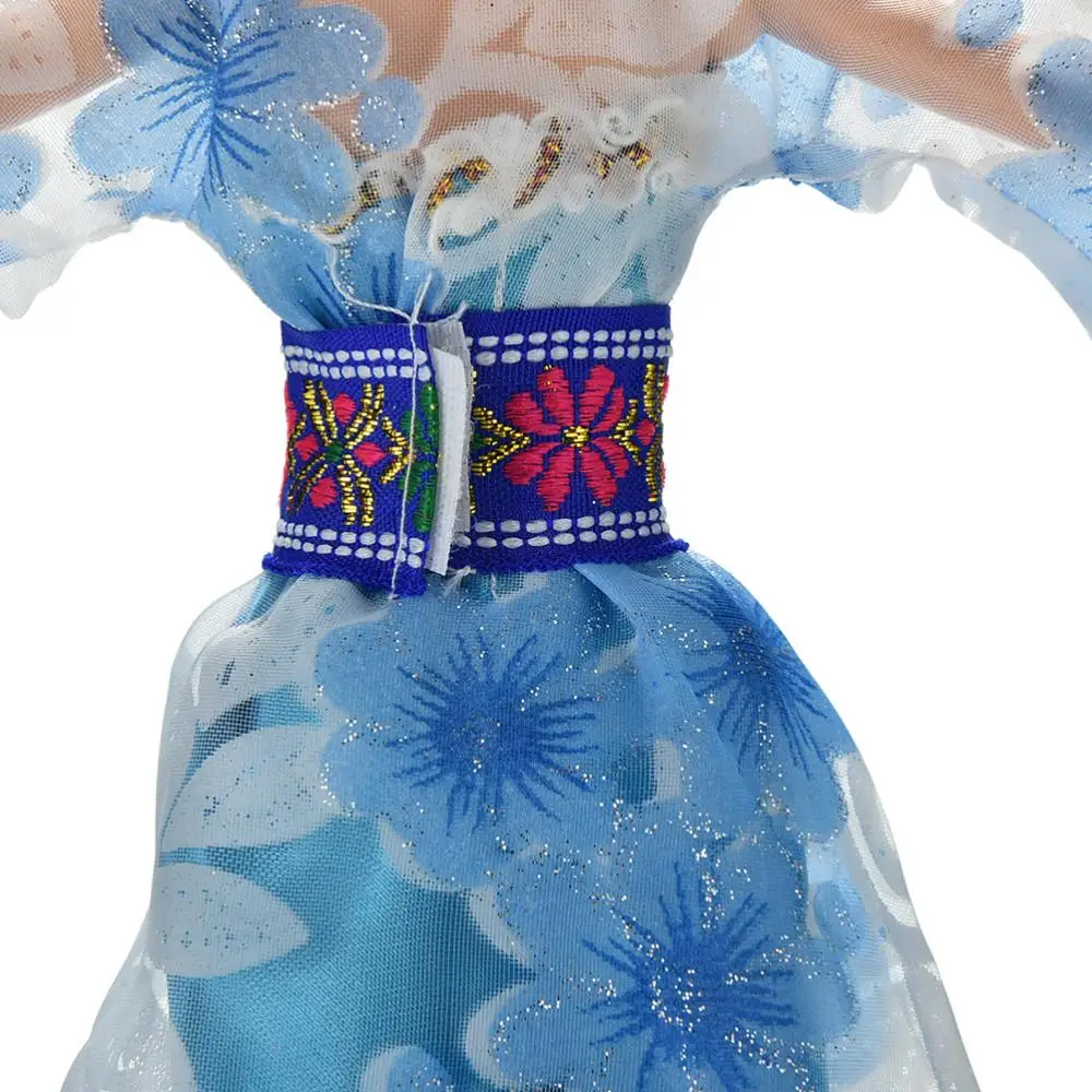 Кукла длинная одежда древний костюм ткань Высокая талия платье s ручной работы