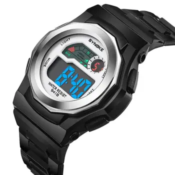 

Sports Kids Boys Girls Digital Electronic Movement Glow in the Dark Wrist Watch