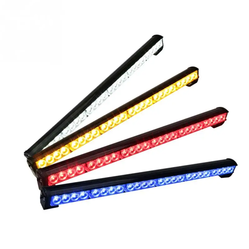 24LED Alarm Strobe Signal Light 70cm Emergency Car Strobe Light Hazard