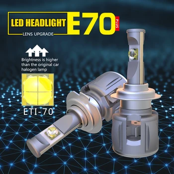 

1Set H7 120W 12000LM ETI-70 CHIPS LED Headlight Car LED Headlight Fog Lamp kit