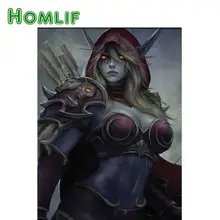 HOMLIF Волшебный мир пользовательские алмаз живопись полный квадратный/круглый блестящая вышивка с героями мультфильмов аксессуары стены Декор подарок искусства