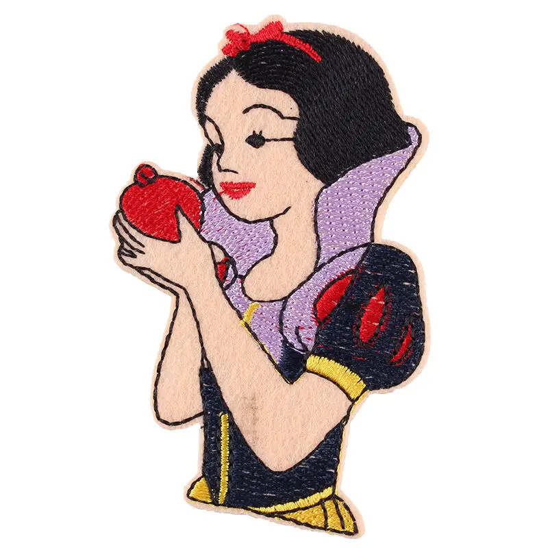 

Custom Embroidered Princess Cat Fabric Embroidered Iron on sew on patch badge for clothing Welcome to customize your own patch