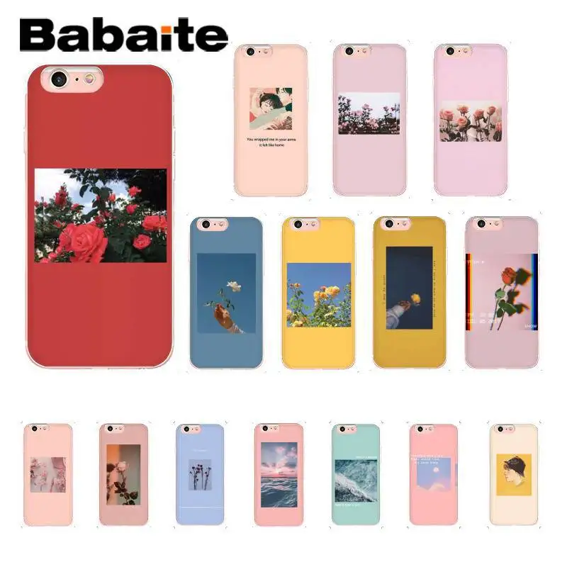 

Babaite Great art prints blooming flowers Soft Phone Cover for iPhone 8 7 6 6S 6Plus 5 5S SE XR X XS MAX 10 11 11pro 11promax