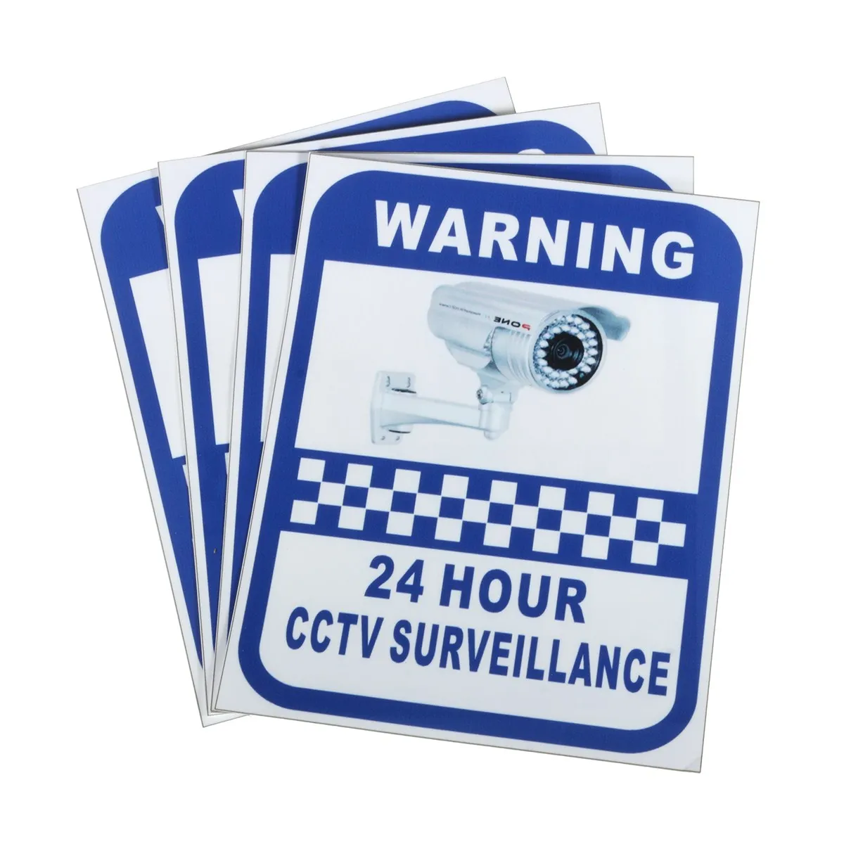 Safurance 4 كاميرا 1xcctv ملصقات التحذير سلامة الأمن الرئيسية فيديو المراقبة الفينيل صائق Safurance 4 كاميرا 1xcctv ملصقات التحذير سلامة الأمن الرئيسية فيديو المراقبة الفينيل صائق