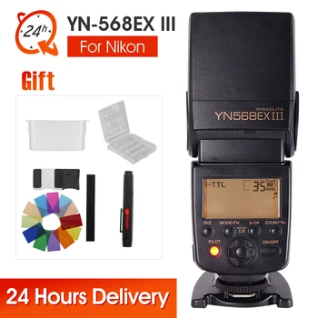 

YONGNUO YN-568EX YN568EX III Flash Speedlite Speedlight TTL Auto 1/8000s For Nikon D5200 D3100 D750 D80 D90 D600 D650 D700 D60