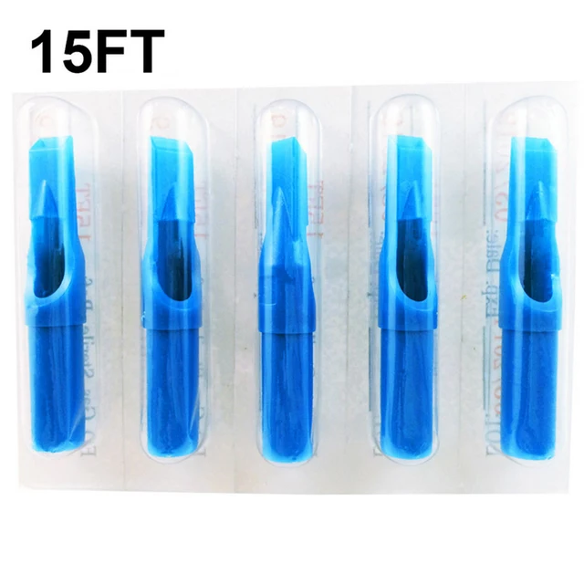 50Pcs Disposable Tattoo Tips Blue Color 15FT Flat Tips Pre-sterilized For 15M1 15M2 15RM 15F Tattoo Needles 50Pcs Disposable Tattoo Tips Blue Color 15FT Flat Tips Pre-sterilized For 15M1 15M2 15RM 15F Tattoo Needles