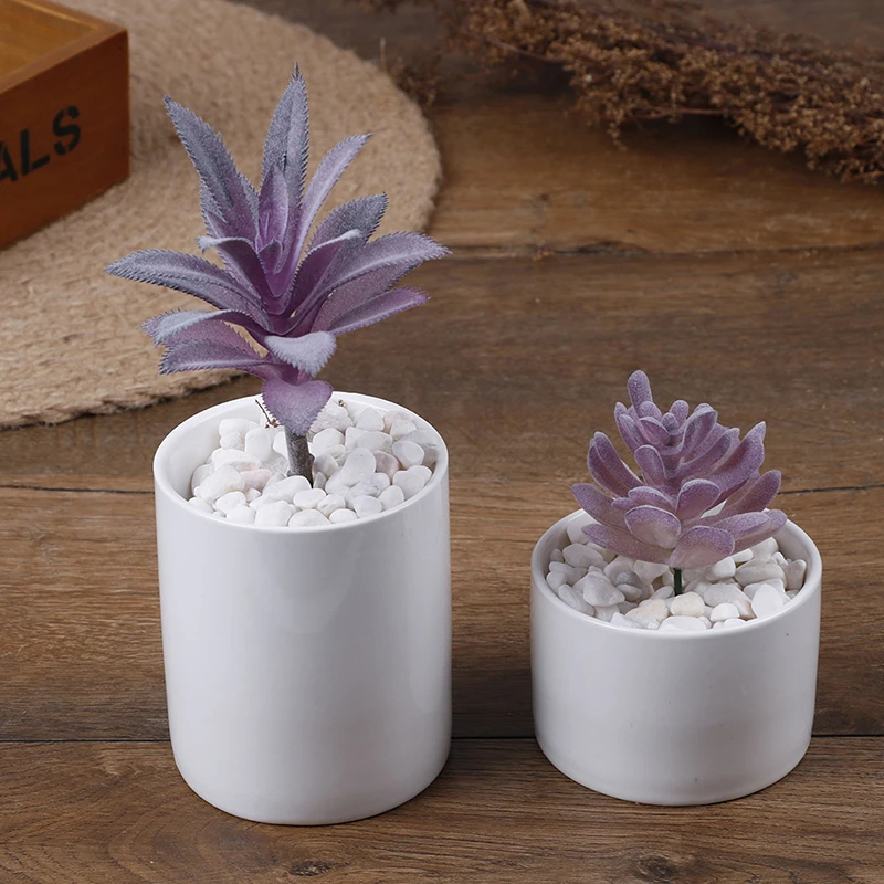 

Home Garden Decoration Accessories Fake Plants DIY Wedding Flower Wall Grass Carpet Purple Flocking Artificial Succulent Plants