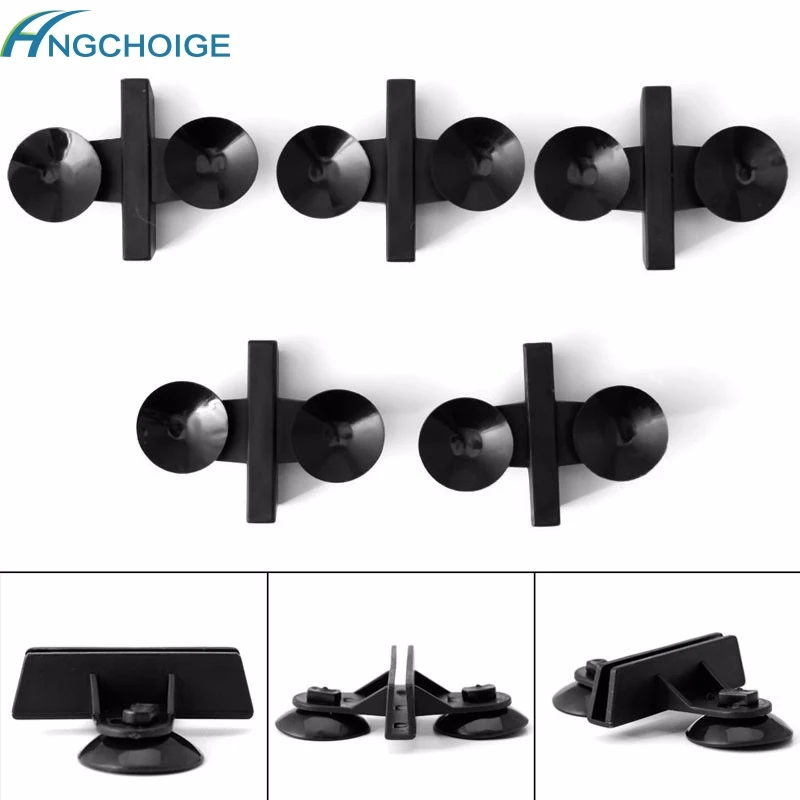 Aquarium Accessories 5pcs Plastic Divider Sheet Holder Suction Cup for Aquarium Fish Tank
