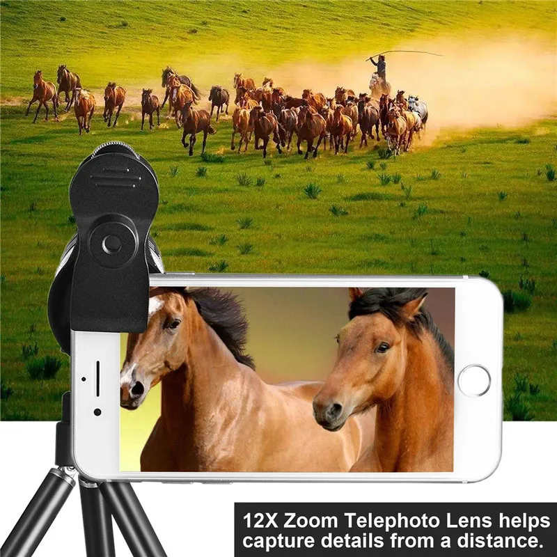 المحمول كاميرا HD 12X تلسكوب عدسات تكبير مع كليب الخارجية تليفوتوغرافي كاميرا هاتف خلوي العدسات ل فون الروبوت الذكي المحمول كاميرا HD 12X تلسكوب عدسات تكبير مع كليب الخارجية تليفوتوغرافي كاميرا هاتف خلوي العدسات ل فون الروبوت الذكي