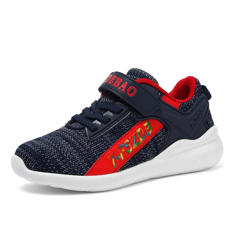 2018 New Embroidery Style Kids Sneakers Mesh Breathable Boys Running Shoes Girls Trainers Children's Sport Lightweight | Спорт и