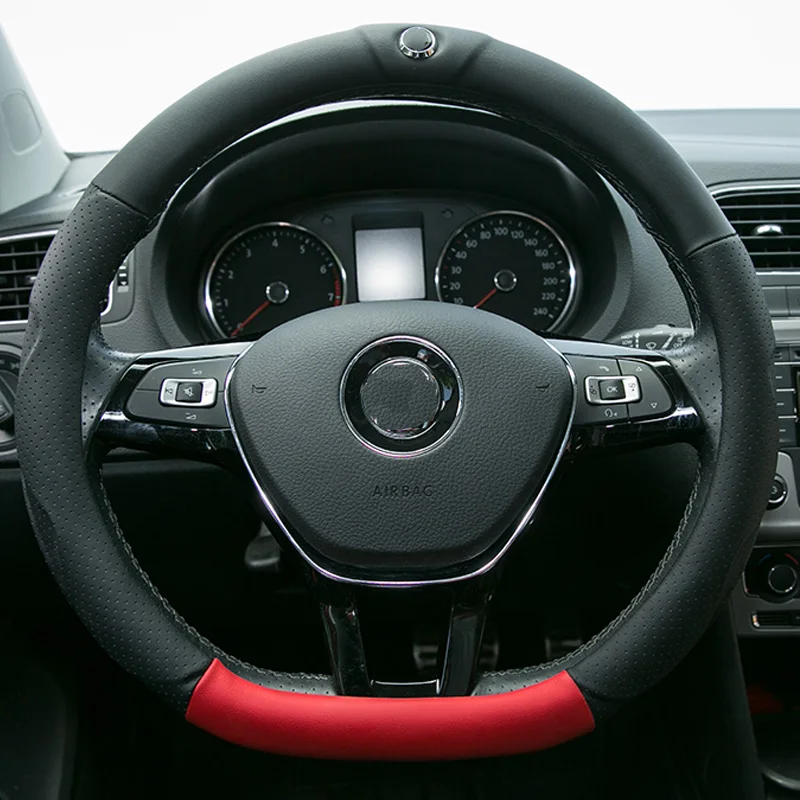 DAILEMO funda volante piel volante de carro Car Styling