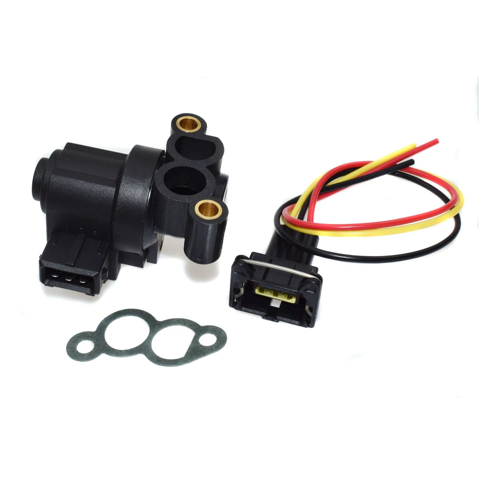 WOLFIGO New Idle Air Control Valve W/ or W/O Electrical Connector For Hyundai Tiburon KIA Sportage 00-09 9540930001 0k9A220660A |