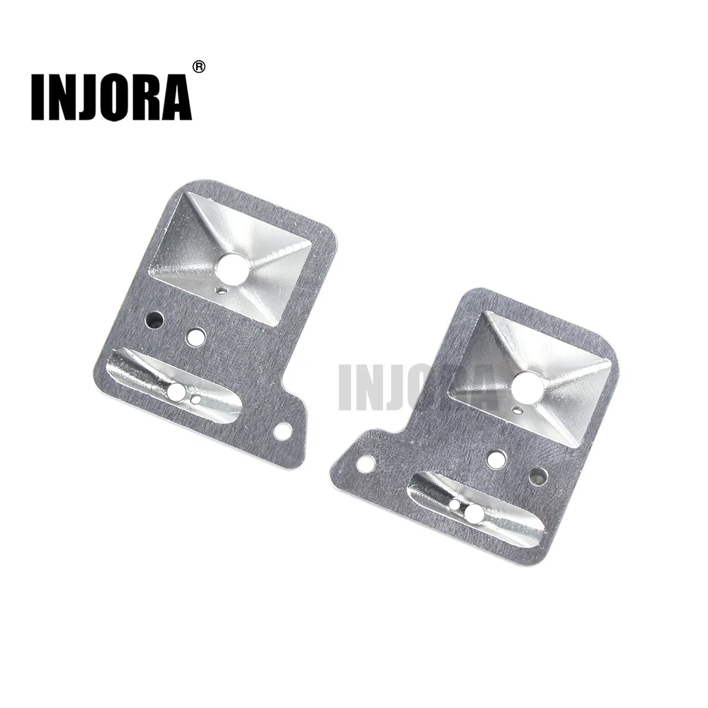 

INJORA 2PCS Metal Headlight Cup Front Light Cover for 1/10 RC Crawler Traxxas TRX4 Bronco 82046-4