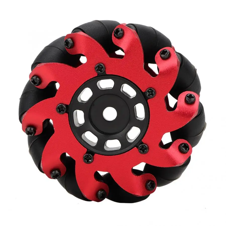 

2pcs/set Toy Car Model Drive Mecanum Wheel for RC Car Parts Omnidirectional Wheels 2.4in RC Tires Accessories