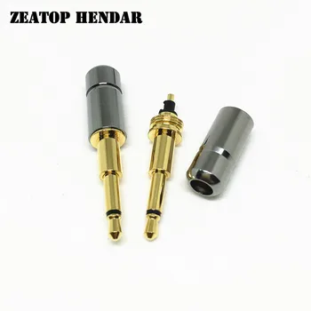 

8Pcs Mini 2.5mm Mono 2 Pole Male Jack Copper 2.5 Audio with Long Shaft Plug DIY Soldering Connector