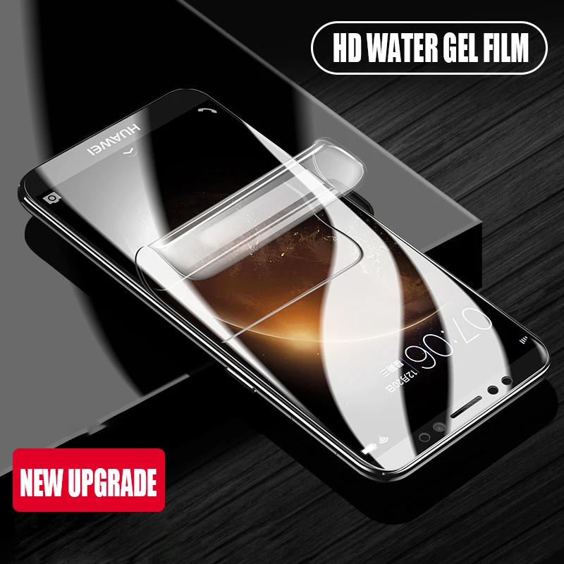 

For Huawei P30 P20 Mate 20 Pro Lite Soft Hydrogel Protective Film Full Cover Clear Screen Protector For Honor 10 9 8X Max Film