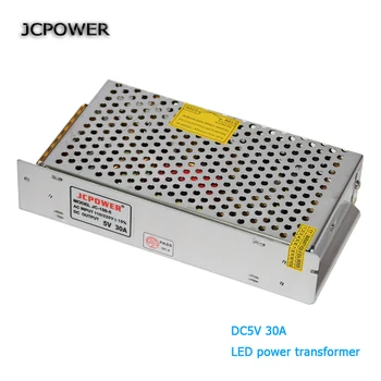 

LED Driver DC5V 30A 150W Switching Power Supply Driver for LED Strip AC 110V 200V input to DC 5V