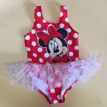 Детская Обувь Для Девочек Цельный Одежда заплыва купальный Костюмы дети Обувь для девочек лето купальник на возраст 2-5 лет Обувь для девочек летние Купальники для малышек G31-K312