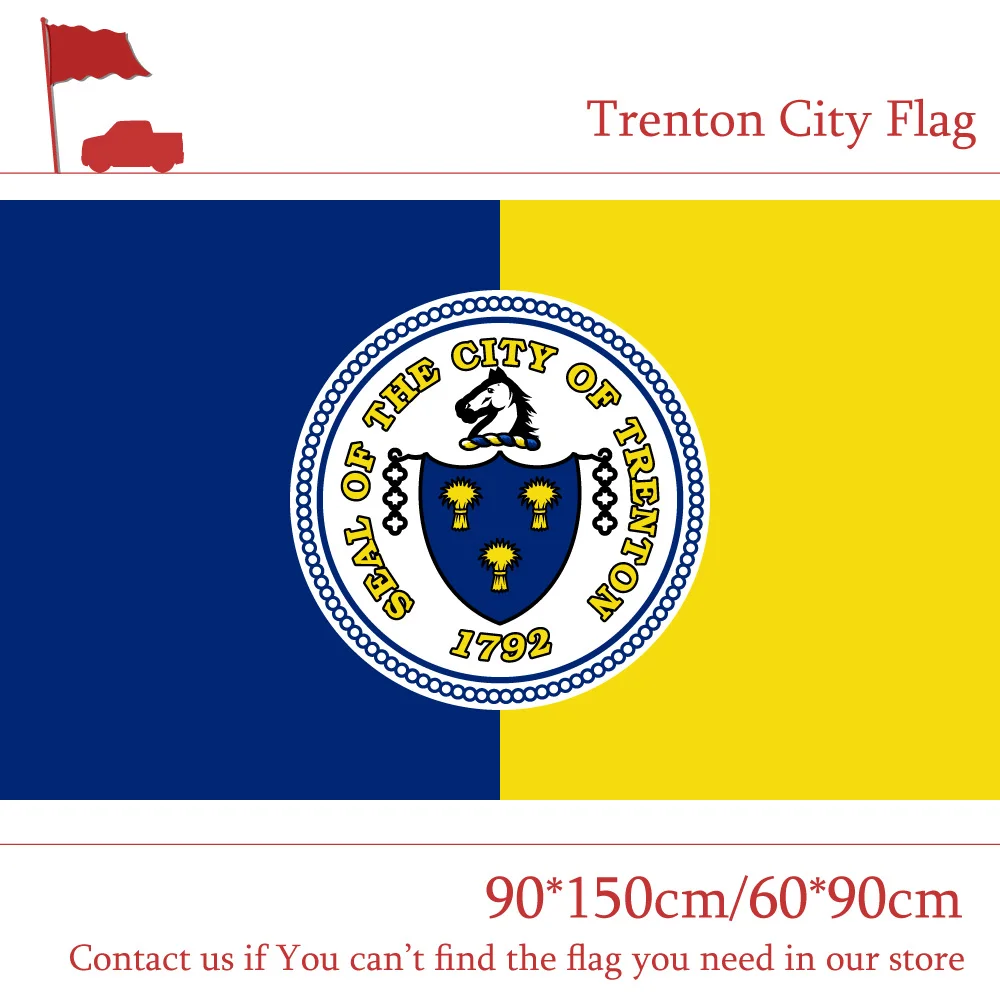 Флаг New Jersey State 100d из полиэстера баннеры США 90*150 см 60*90 3x5 футов|Флаги и аксессуары| |