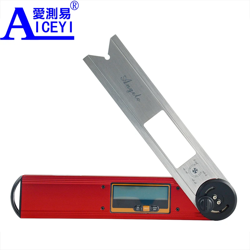 

360 degree Digital Angle Finder Gauge Meter Bubble Spirit Level Multifunction Waterproof Protractor
