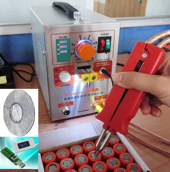 

SUNKKO 709A Pulse Battery Spot Welder 1.9kw LED Spot Welding Machine for 18650 Spot welding+1kg 0.1*4mm Nickel+1set Tester