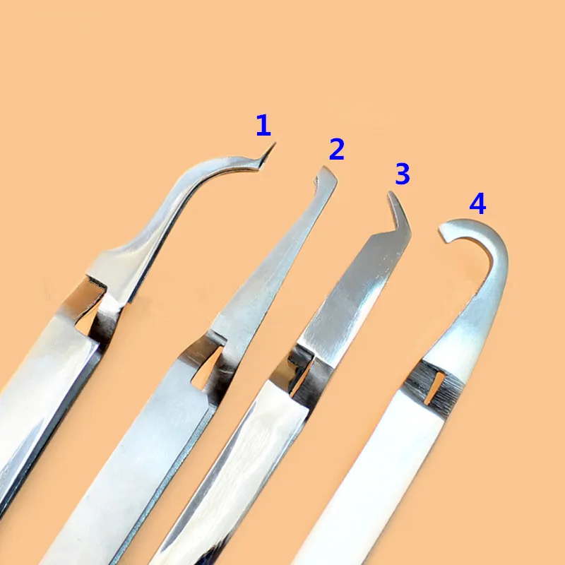 Good Quality Dental mouth tweezers orthodontic brackets clamp tweezers dental toolsin Teeth