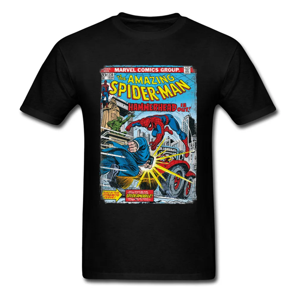 Spider Man Hammerhead Cover Tshirts 