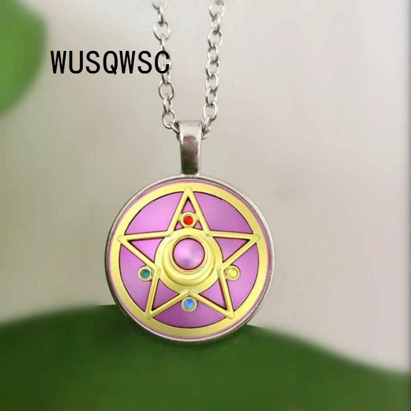 WUSQWSC 1 шт. Новый Серебряный аниме Сейлор Мун стеклянный купол для ювелирных