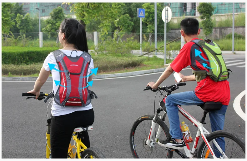 Excellent Anmeilu 5L Outdoor Sport Cycling Backpack Nylon Waterproof Ultralight Road  Bike Travel Bag Running Bicycle Backpack Packs 9