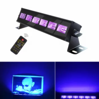 

New UV DMX Stage Light 18W 27W 36W AC100-240V LED Bar Laser Projection Wall Washer Lighting Effect Christmas Party Disco DJ Lamp