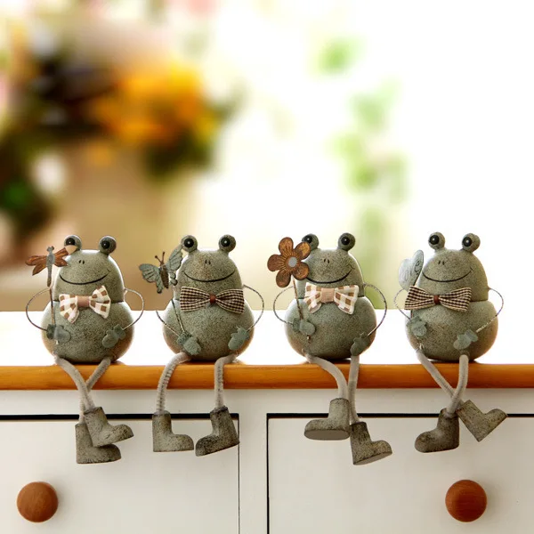 Online Get Garden Stone Statues Aliexpress Com Alibaba Group Mini Order 5 2pcs Resin Lovely Frog Garden Decoration Decor Microscopic Landscape Bonsai Potted