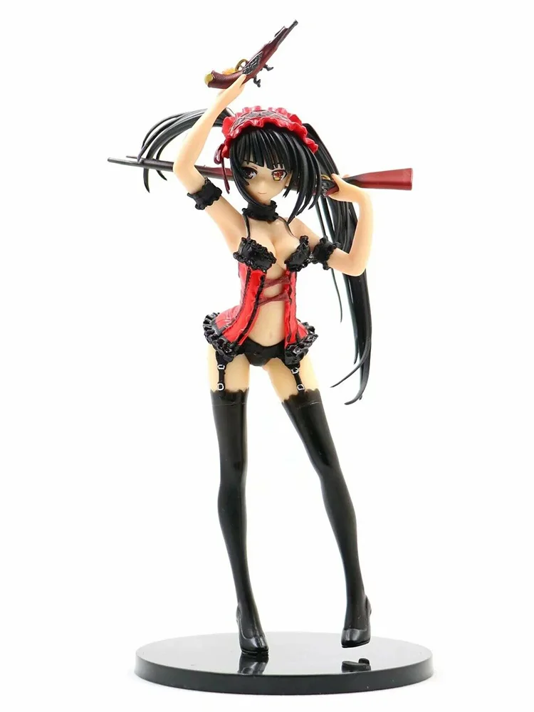 

Anime Date a Live Tokisaki Kurumi PVC Action Figure 22cm Anime Figure Collectible Model Toy Doll Gift