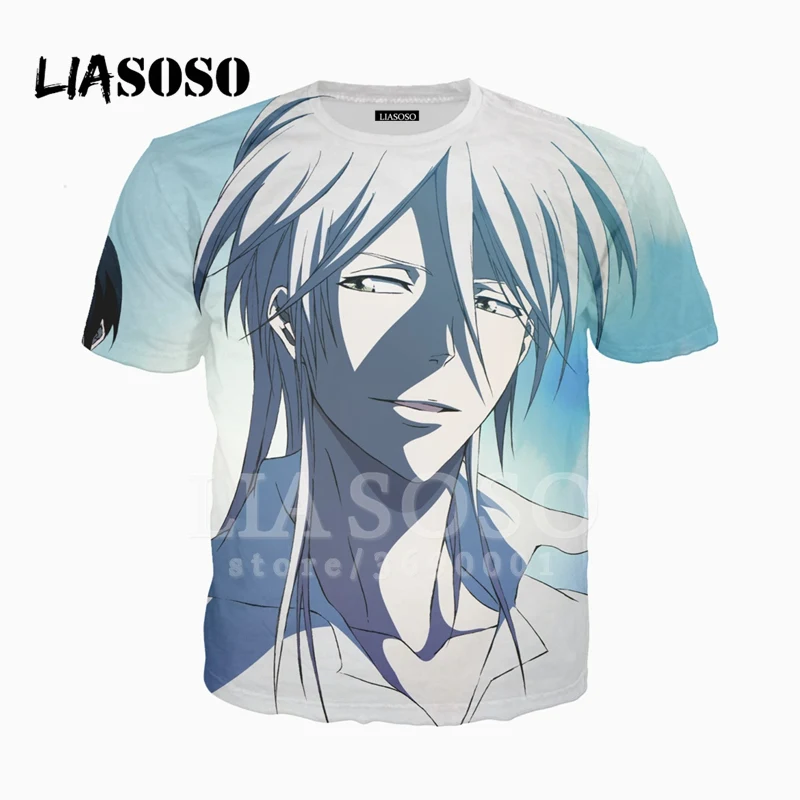 Liasoso 3dプリントユニセックスアニメサイコパスkougami Shin Ya牧島省吾tシャツ夏のtシャツカジュアルストリートx2493 T Shirts Aliexpress