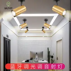 Современный светодио дный светодиодный потолочный светильник золотой подвесной ресторан светильники Освещение потолок для спальни