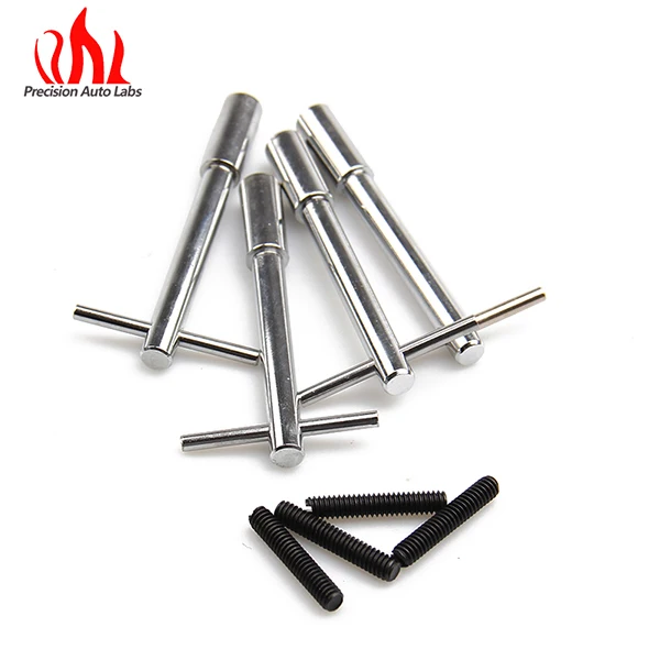 

CARBOLE Set of 4 Valve Cover Wing Bolts 9820 Valve Cover Bolt/Stud, T-Bar Wing Bolts, L-5 in