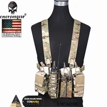 EMERSONGEAR D3CR Тактический нагрудная установка страйкбол охотничий жилет Molle Чехол простой тактический жилет мультикам черный WG EM7442